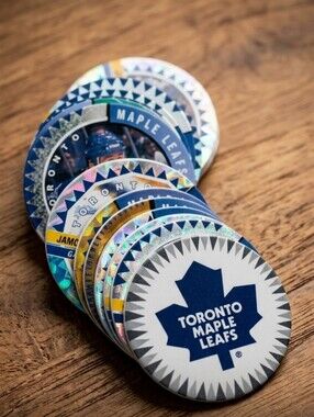 NHL 🏒 Hockey Toronto Maple Leafs Vintage Pogs 1994